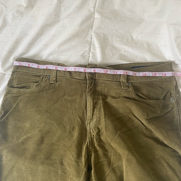 Lucky brand Olive green corduroy pants size 12 - Picture 8 of 8